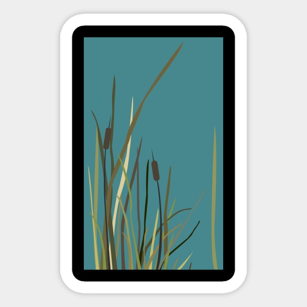 Reed Sticker by KristinaStellar 